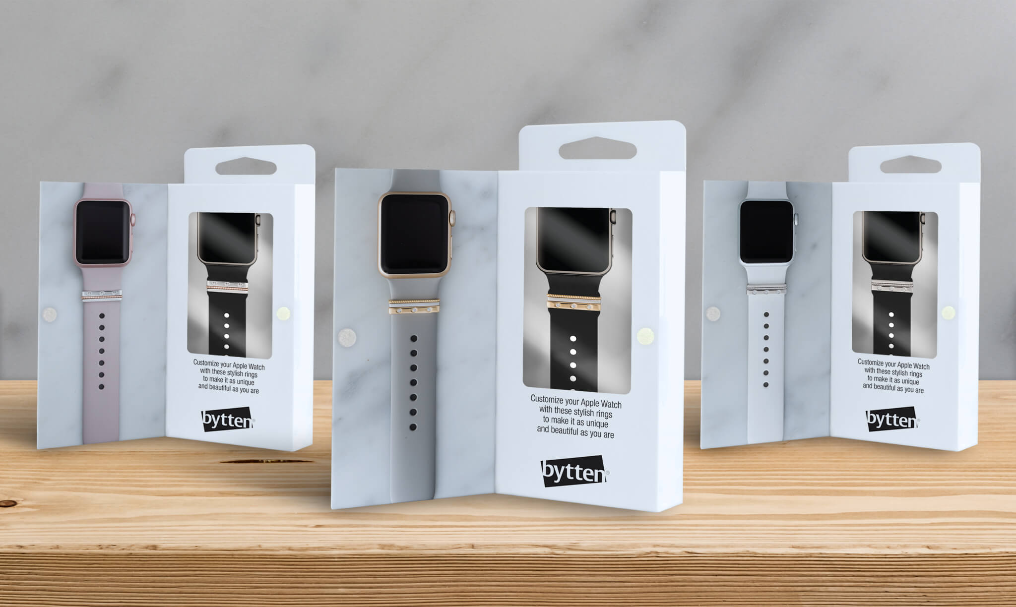 Bytten Apple Watch Band Packaging