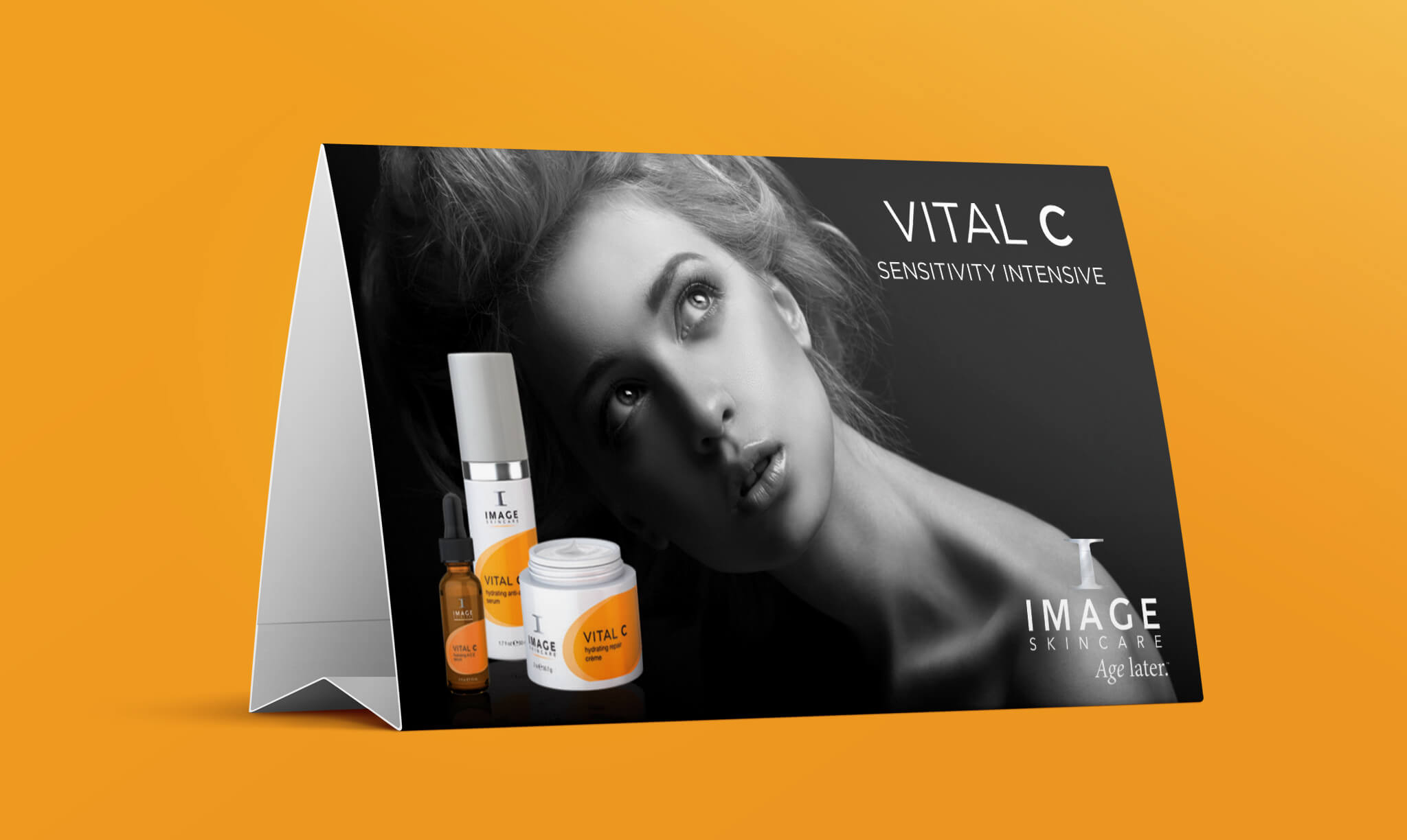 Image Skincare Table Tent
