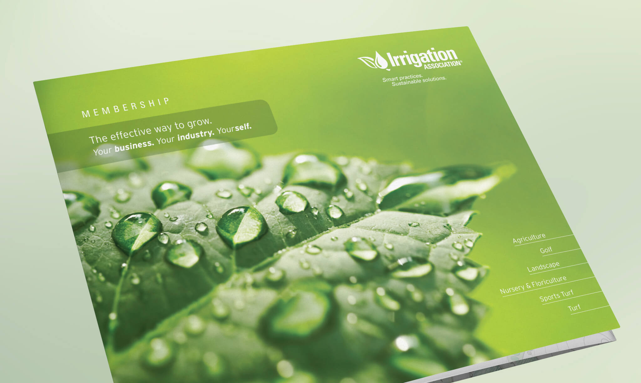 Irrigation Association Membership Brochure