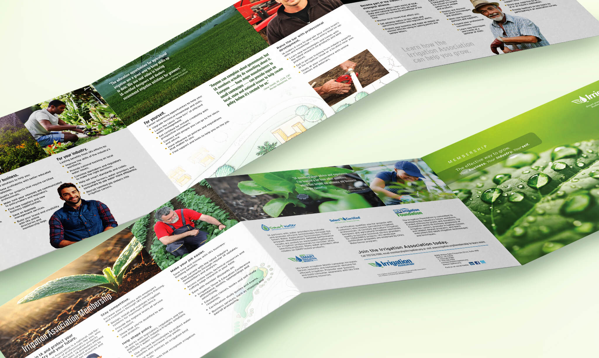 Irrigation Association Membership Brochure Inside