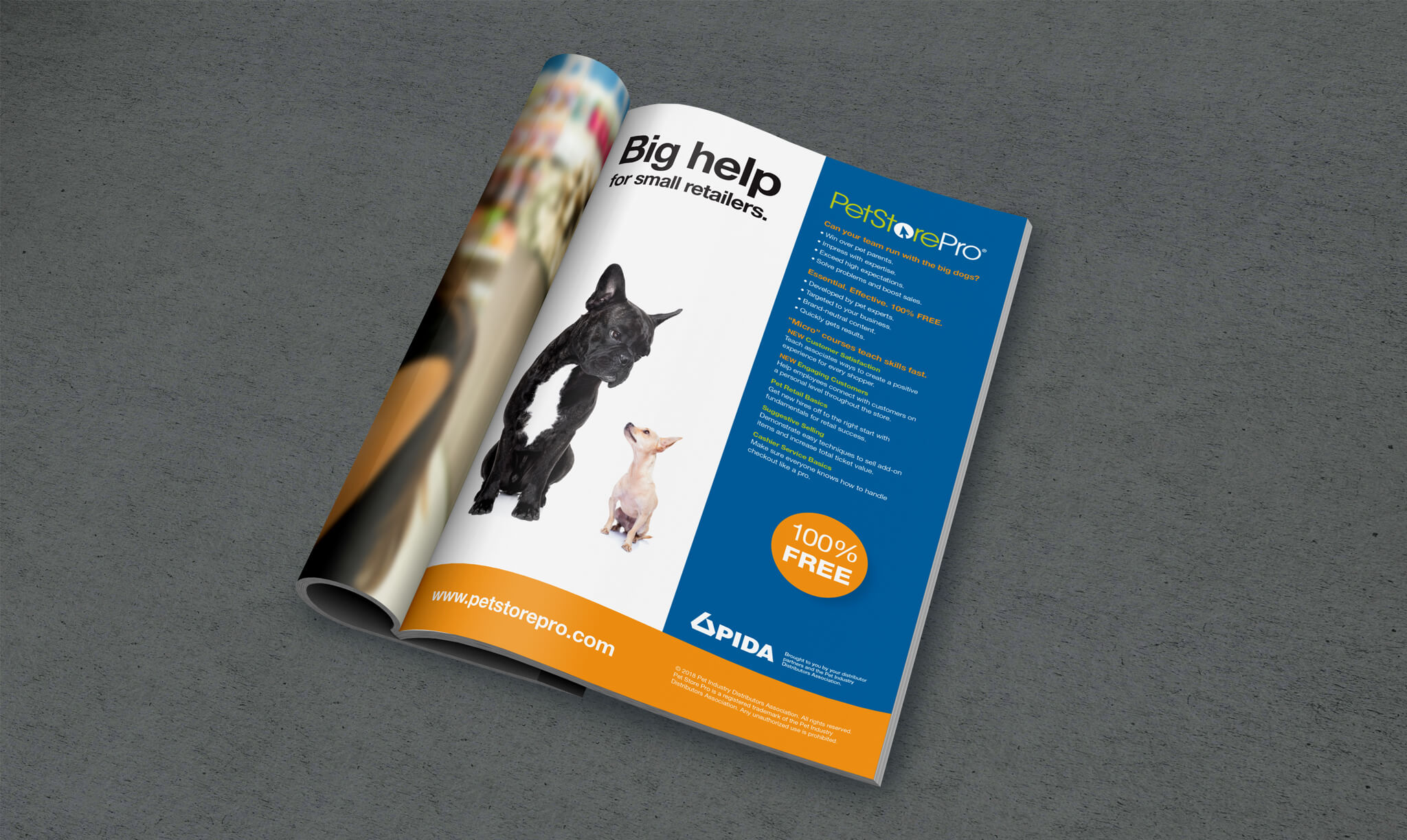 PIDA Pet Industry Distributors Association Pet Store Pro Magazine Advertising