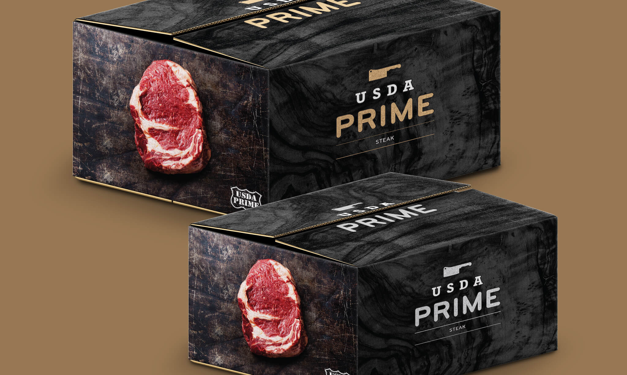 Stampede Meat USDA Prime Packaging