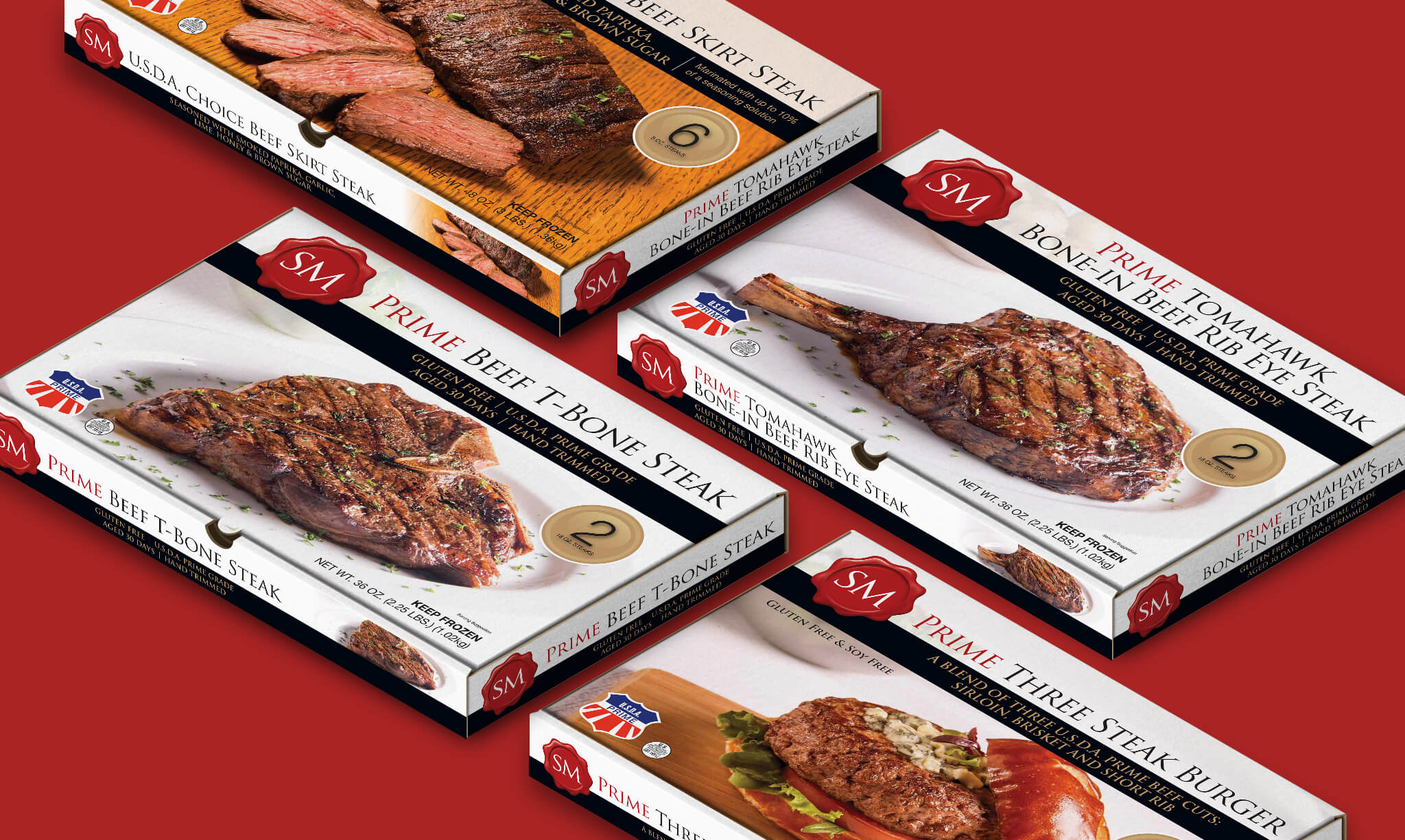 Stampede Meat SM Prime Packaging
