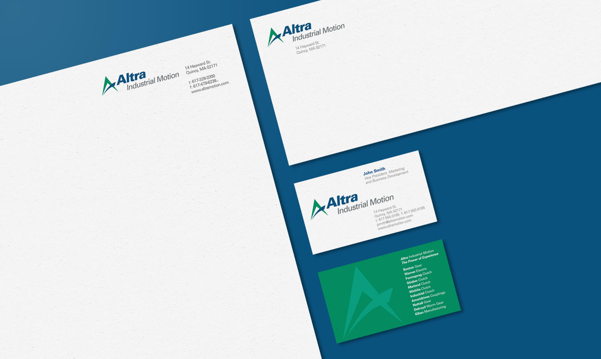 Altra Letterhead and Business Cards