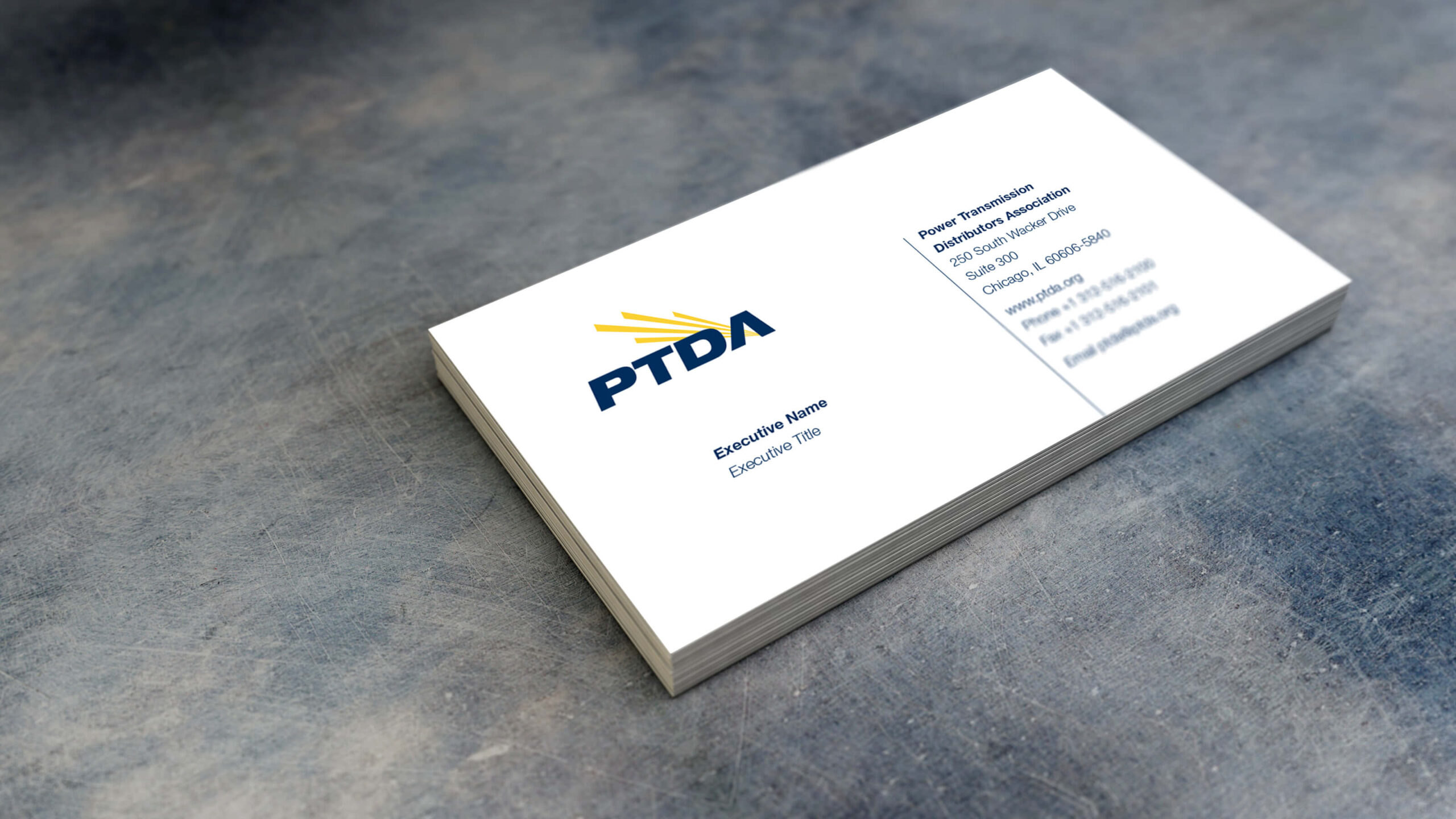 PTDA Business Card