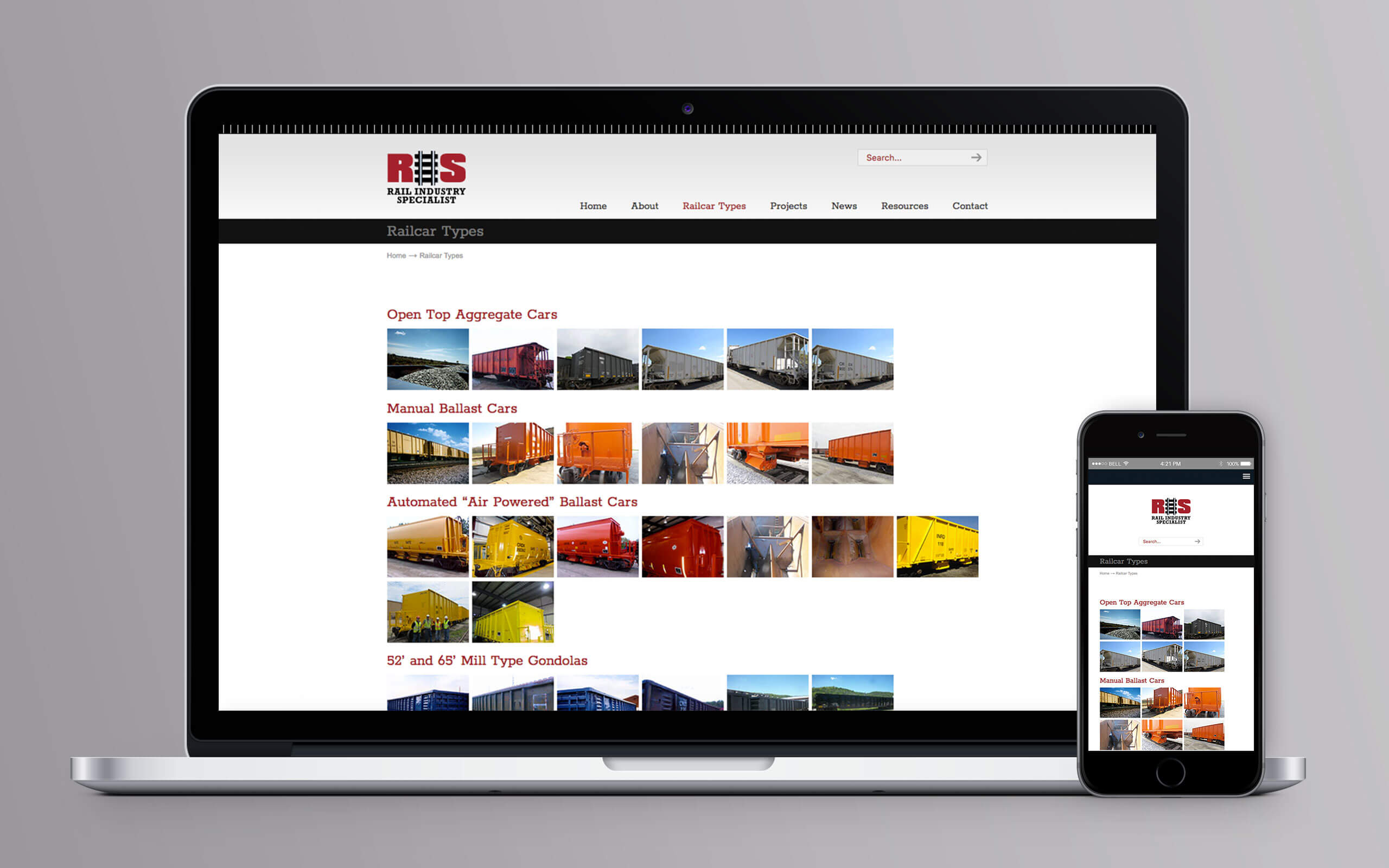 Rail Industry Specialist Website Railcar Types