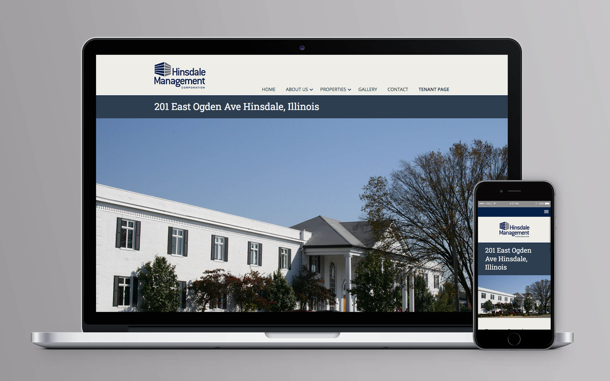 Hinsdale Management Corporation Website Properties
