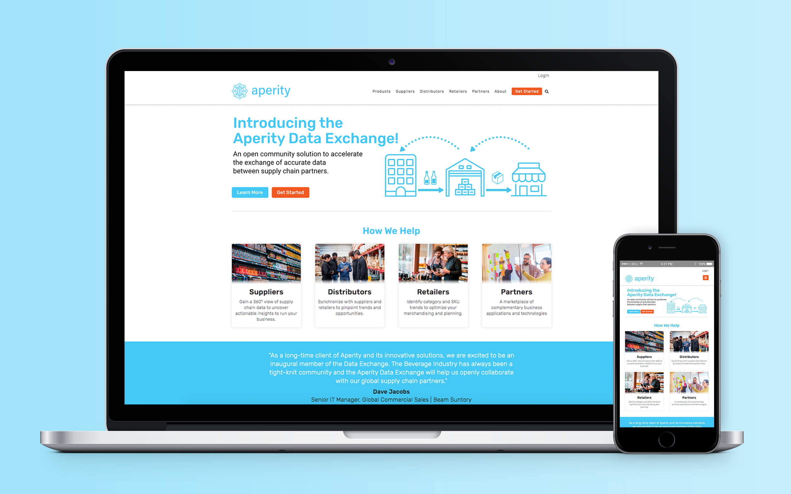 Aperity Website Home