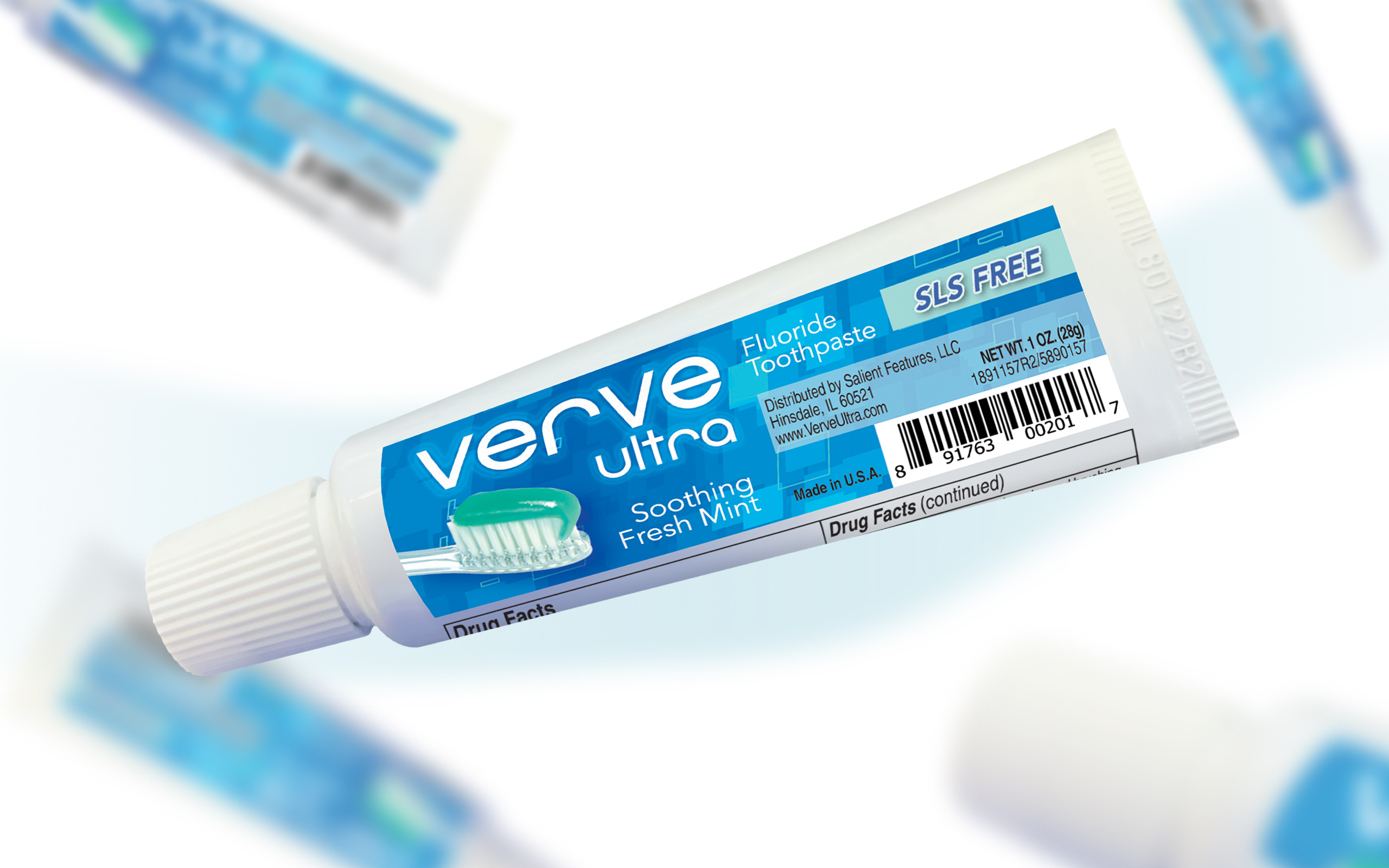 Verve Ultra Toothpaste Tube
