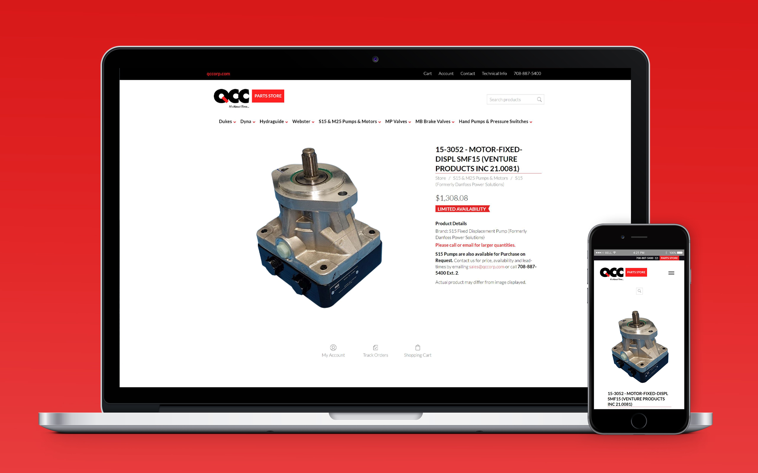 QCC Parts Product Page